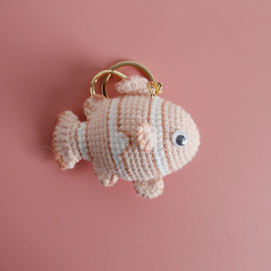 Clownfish Keychain