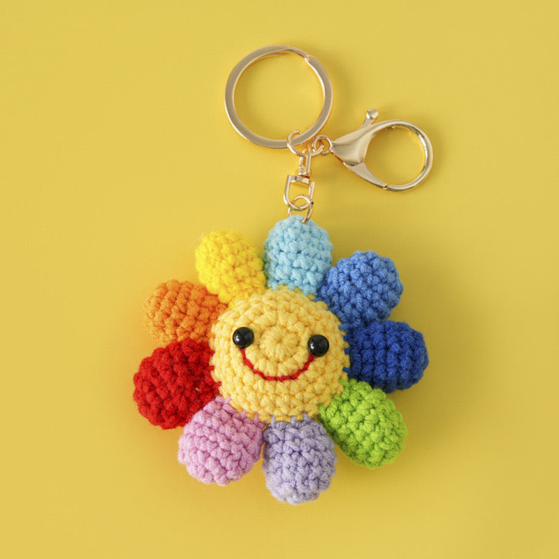 Sunflower Keychain