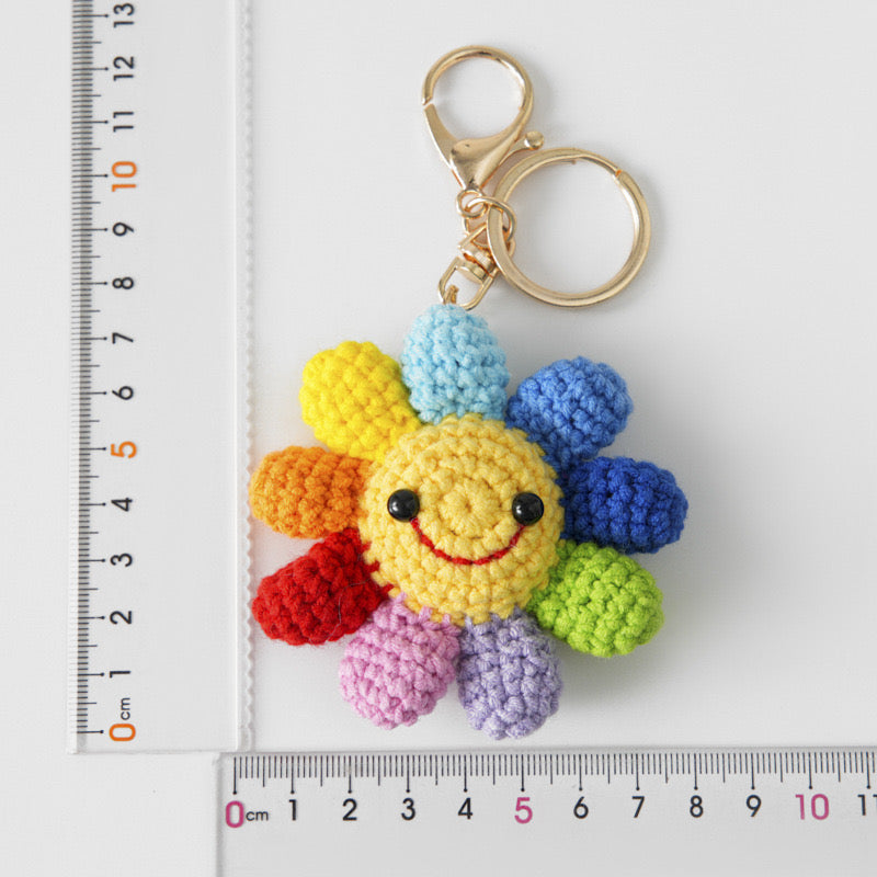 Sunflower Keychain