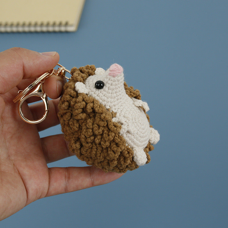 Hedgehog Keychain