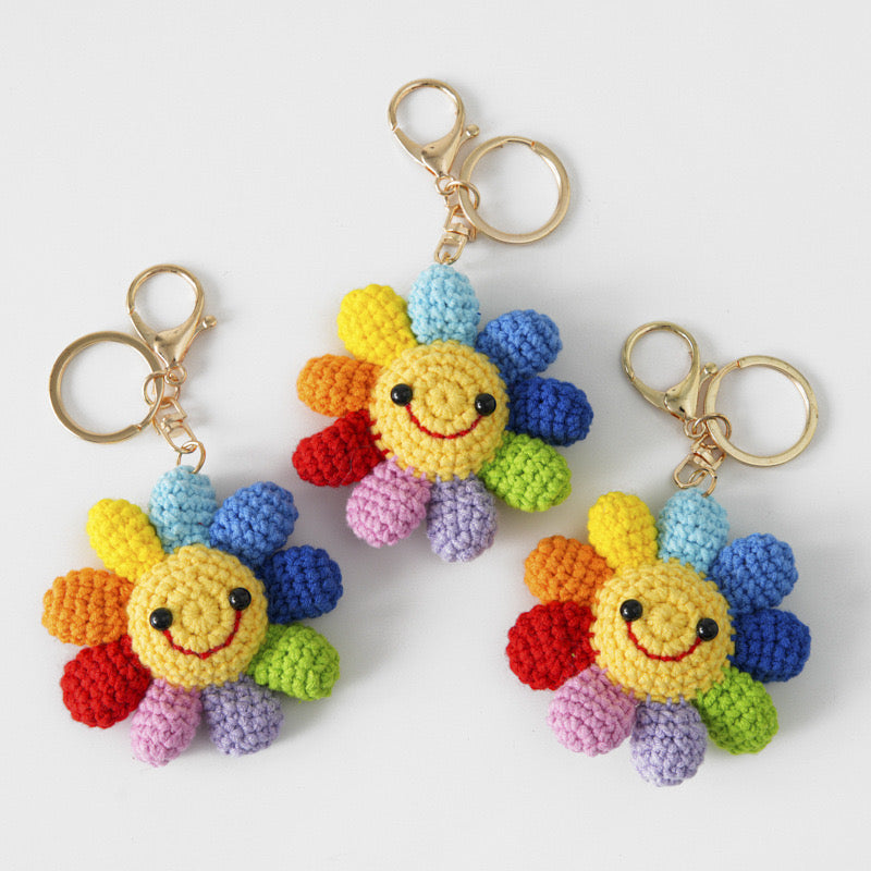 Sunflower Keychain