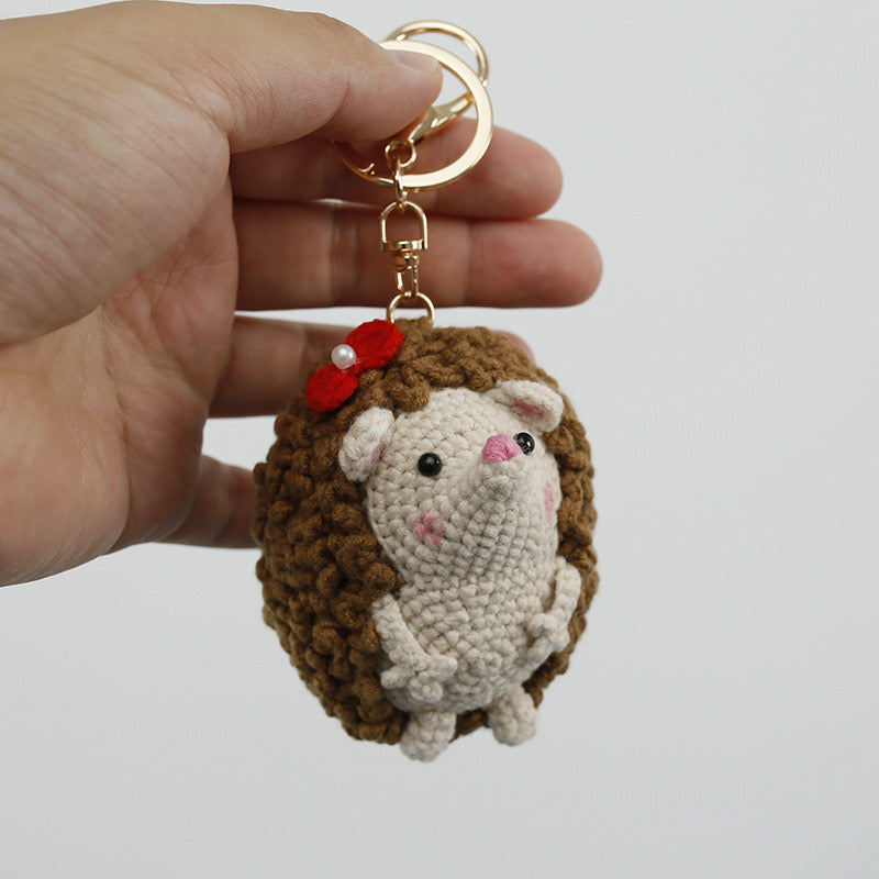 Hedgehog Keychain