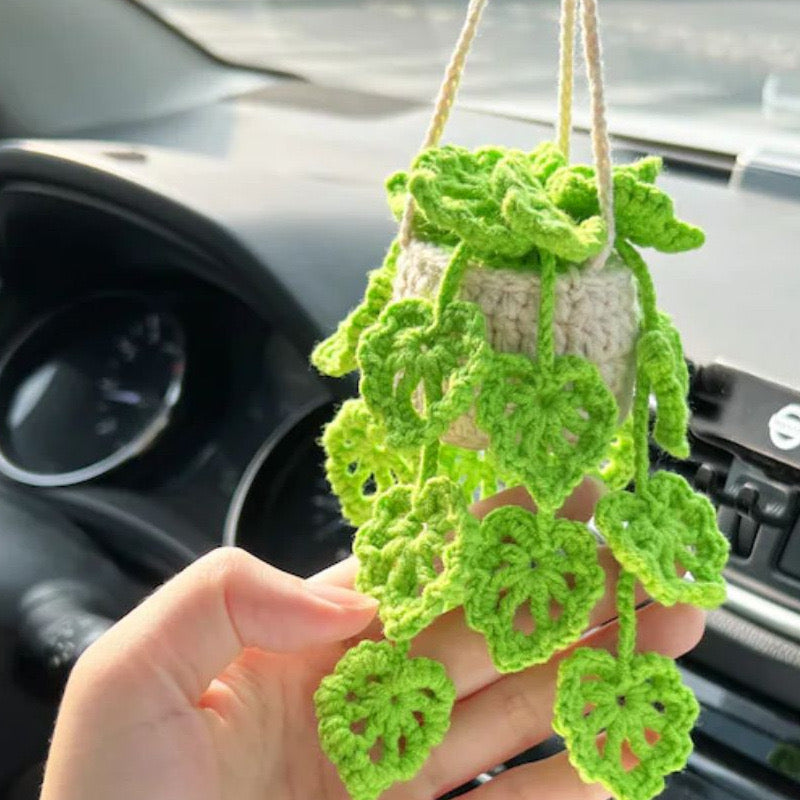 Leaves Basket Car Hanger