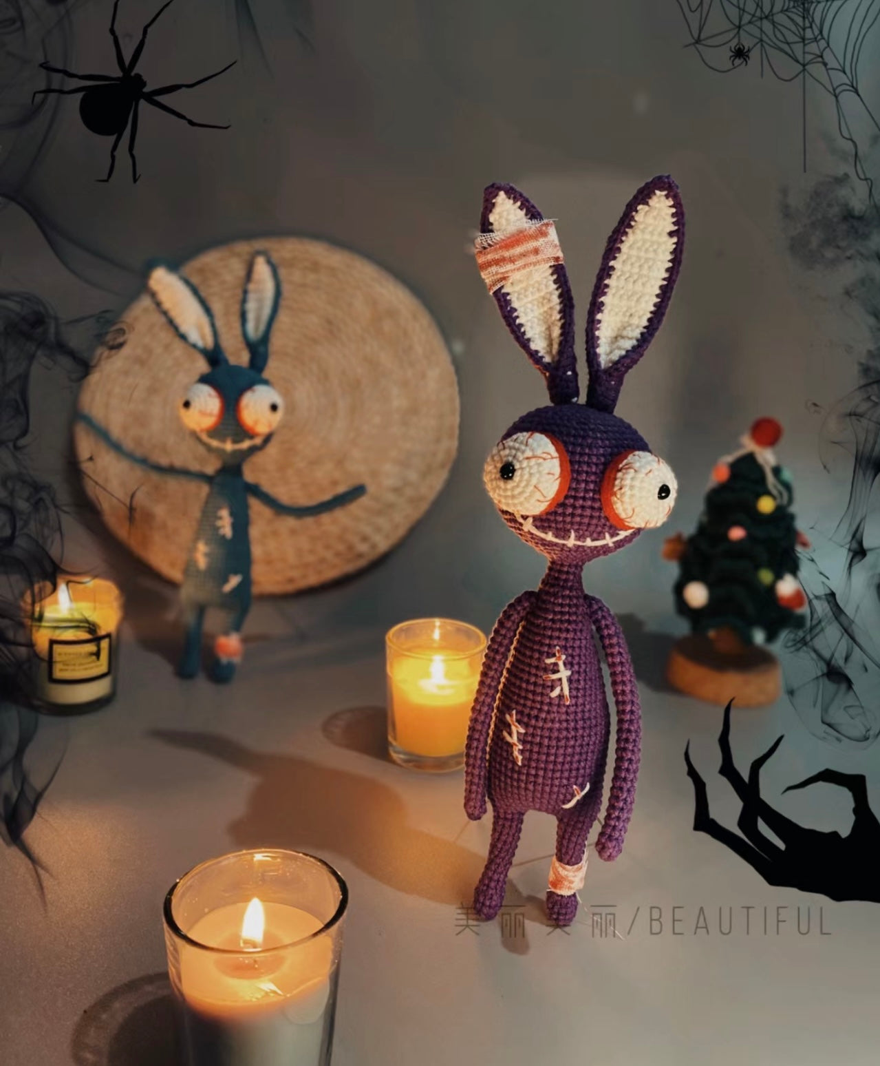 Crochet Halloween Bunny