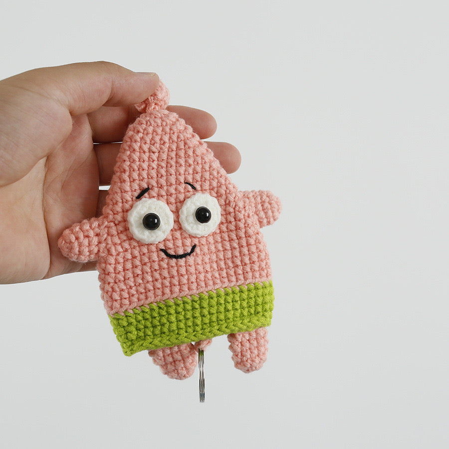 Spongebob and Patrick Keychain