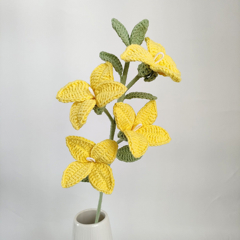 Forsythia Flower with Long Stem