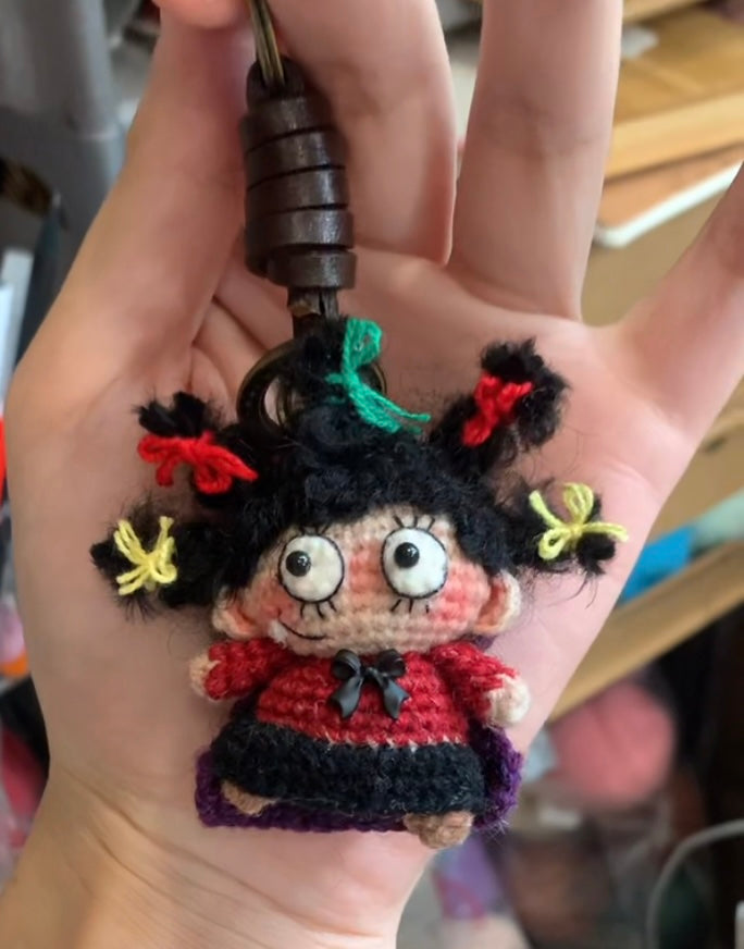 Crochet Mini Girl/Super Women/Wool