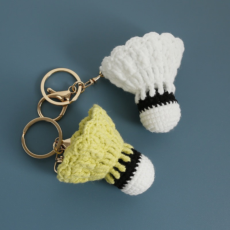 Badminton Keychain