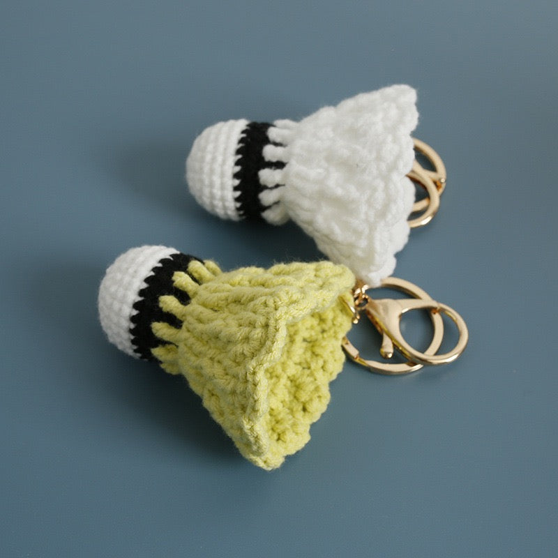 Badminton Keychain
