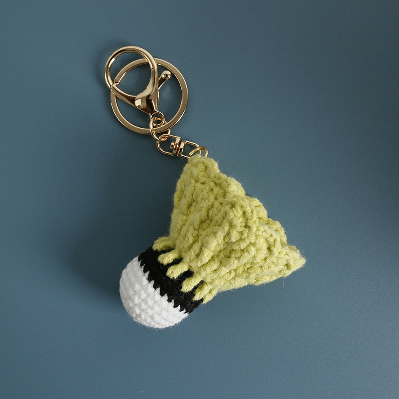 Badminton Keychain