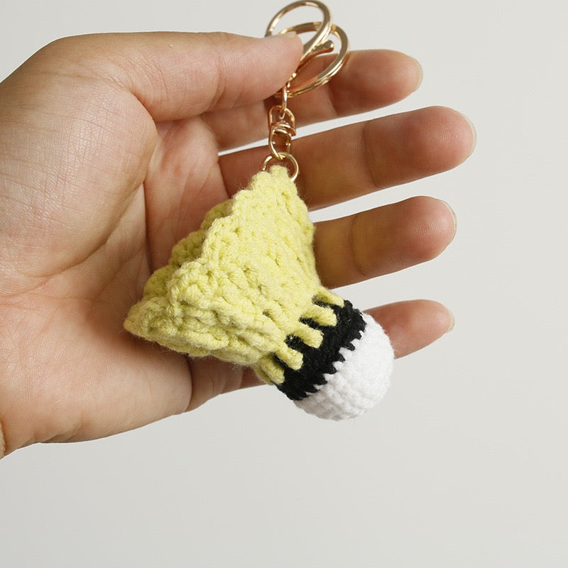 Badminton Keychain