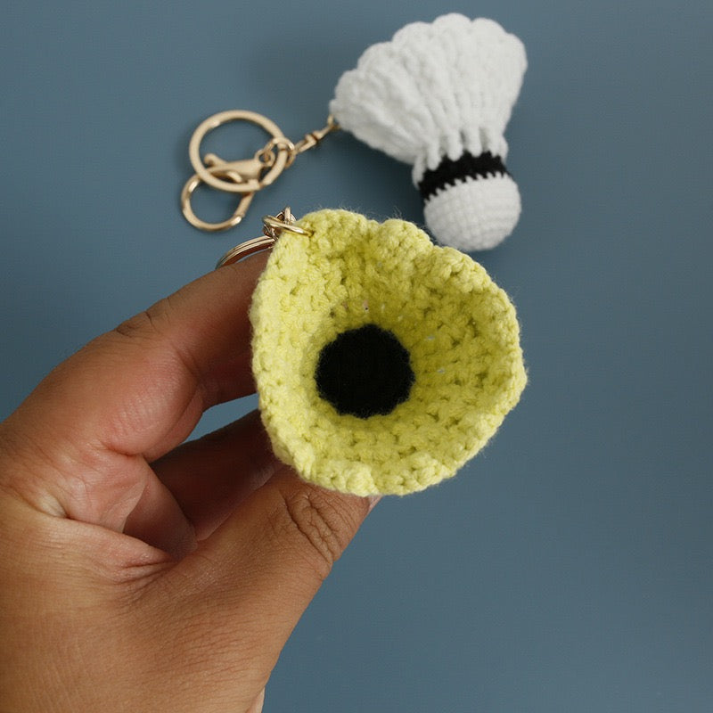 Badminton Keychain