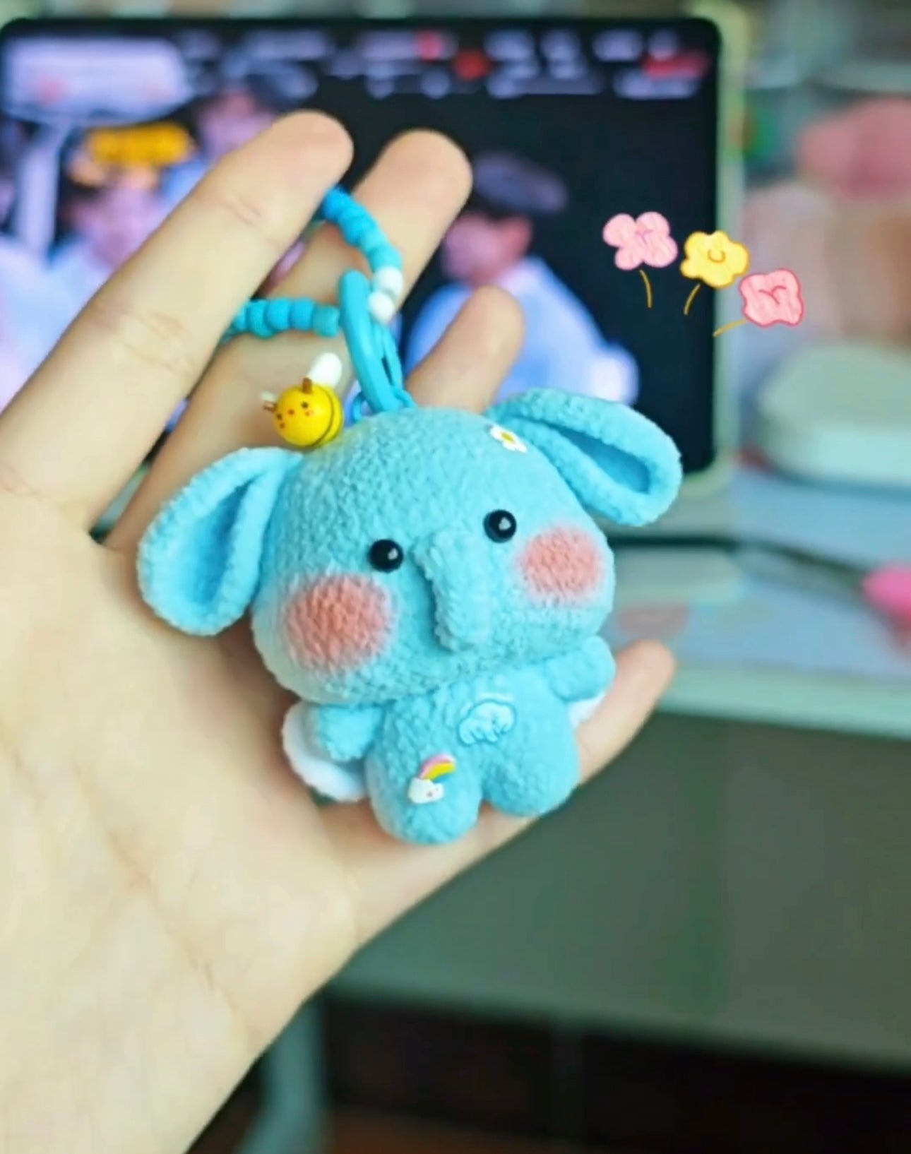 Crochet Mini Animal/Tiger/Elephant/White Bear(5~6 cm/2~2.4 inch)