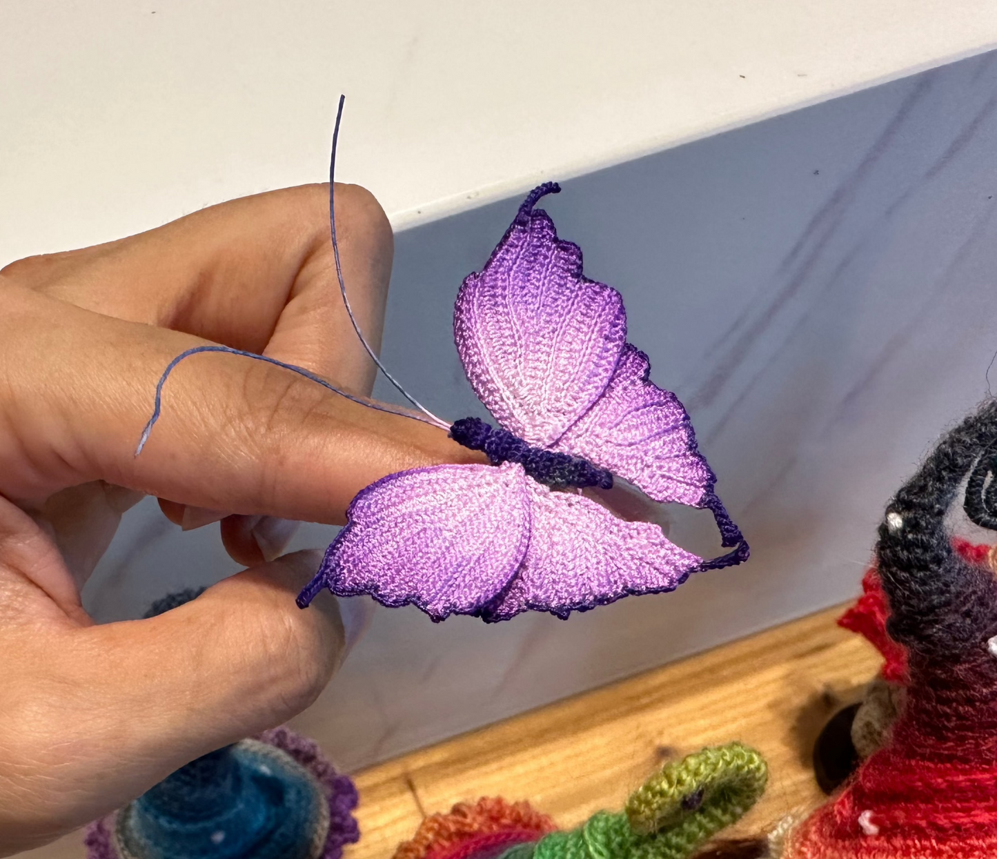 Butterfly- Micro Crochet