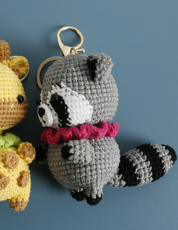 Raccoon Keychain