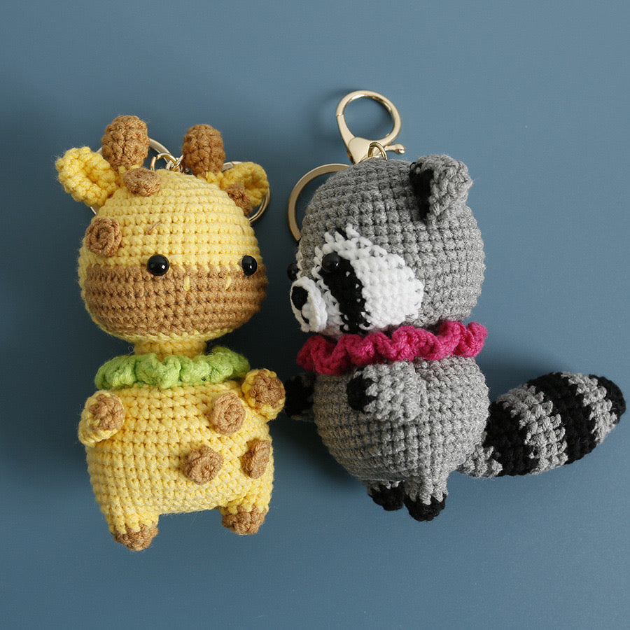 Giraffe Keychain