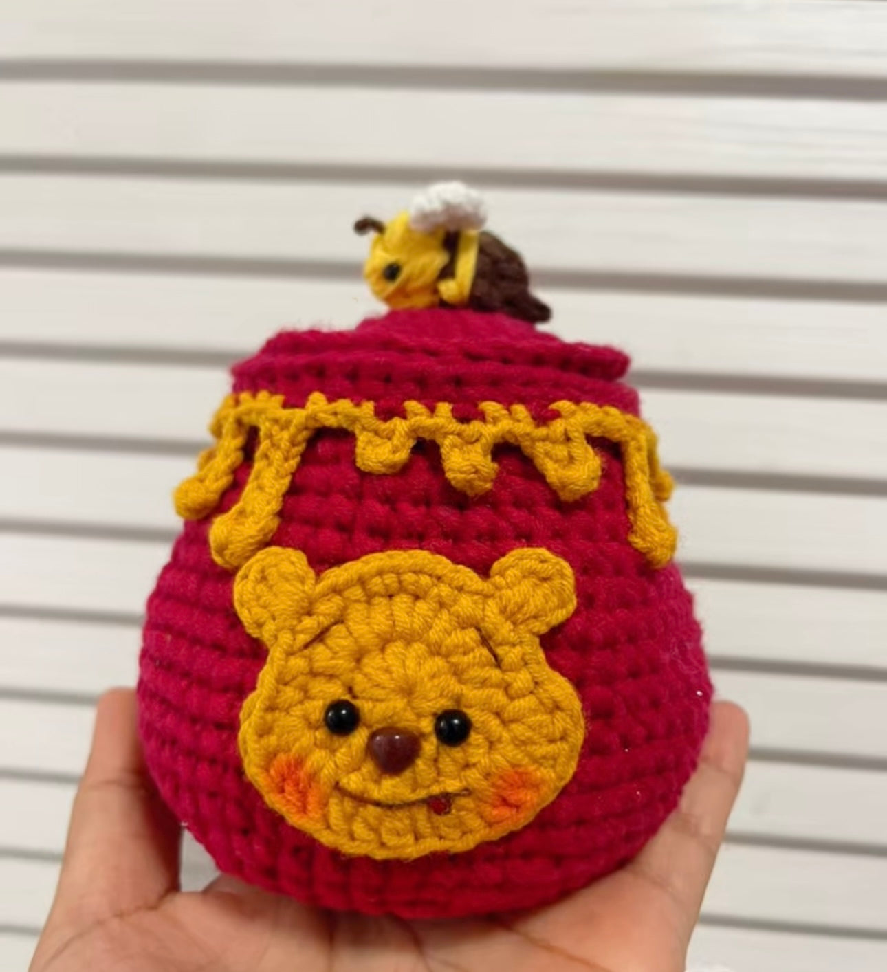 Crochet Winnie the Pool Honey Box