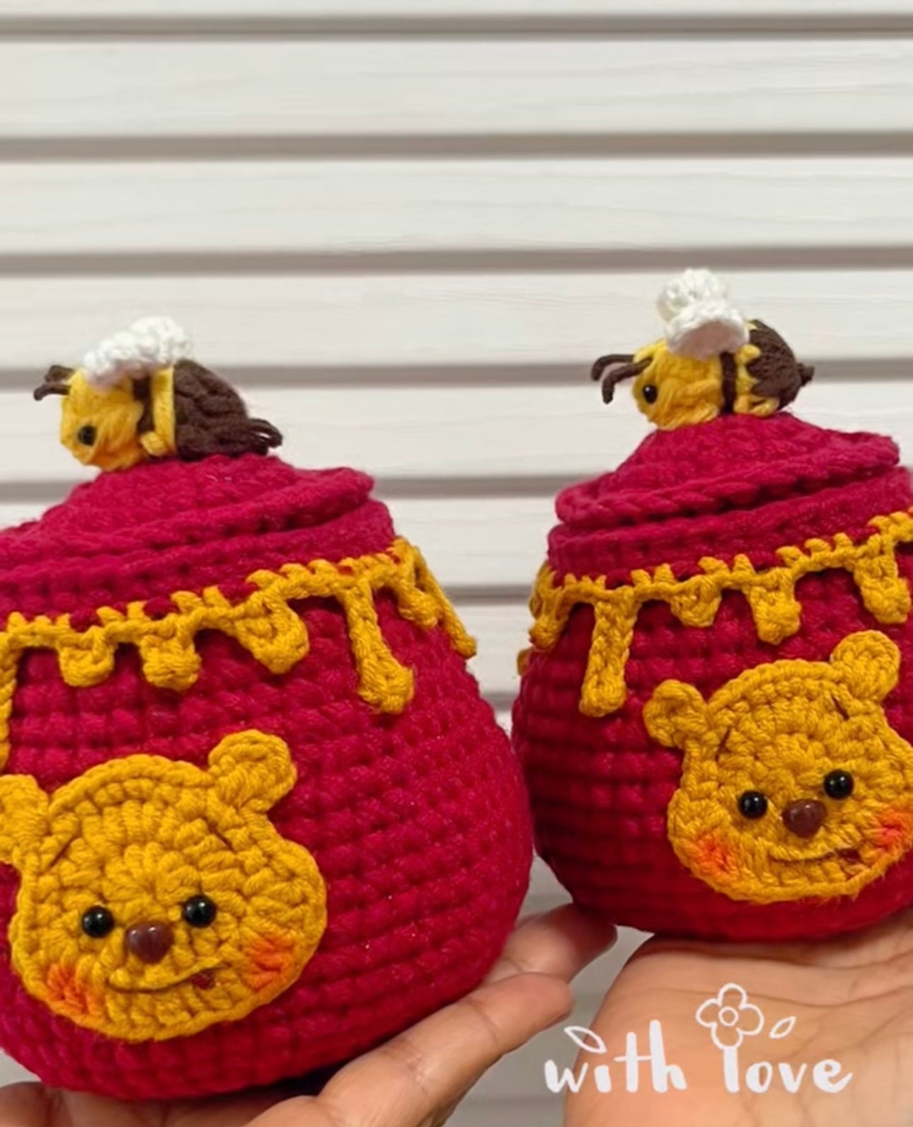 Crochet Winnie the Pool Honey Box