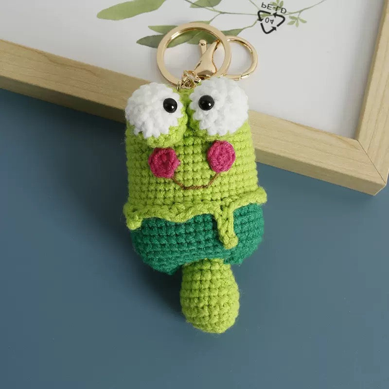 Frog Ice Cream Keychain
