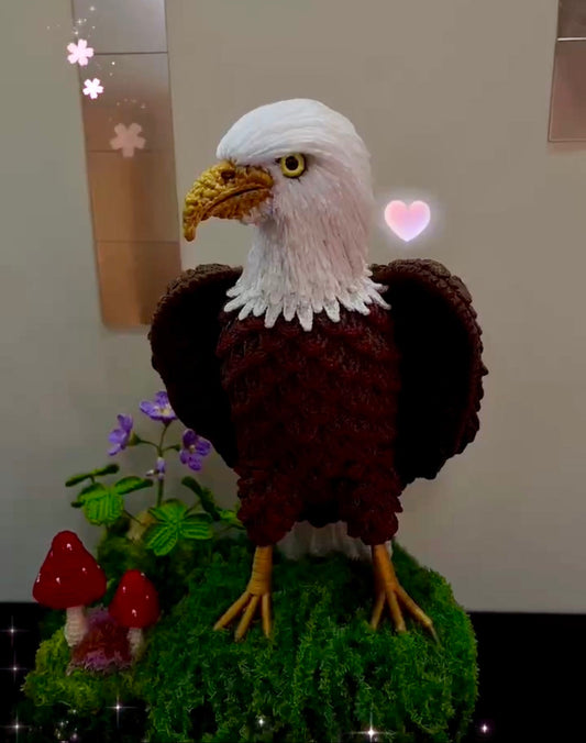 Crochet Eagle- Hollow Cotton