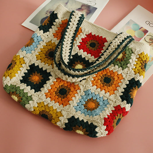 Granny Square Shoulder Bag