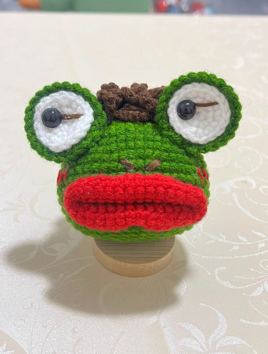 Crochet Frog Head(5 cm/2 inch)