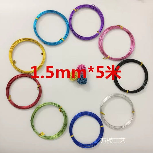 15 Gauge/1.5 mm Craft Wire(softer wires suitable for beginners)
