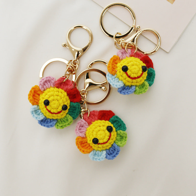 Mini Sunflower Keychain