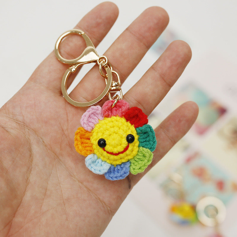 Mini Sunflower Keychain