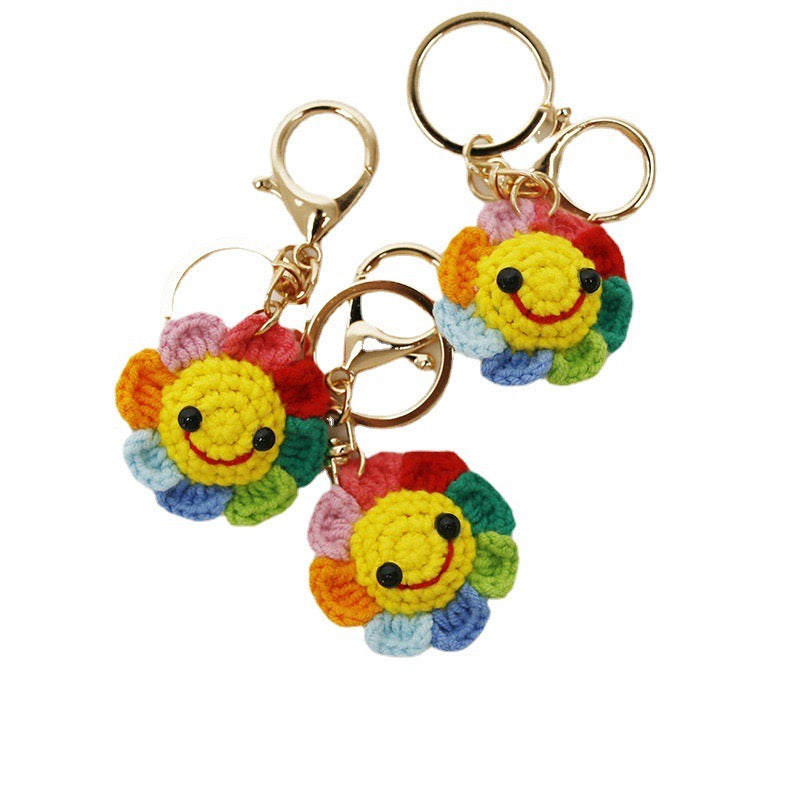 Mini Sunflower Keychain