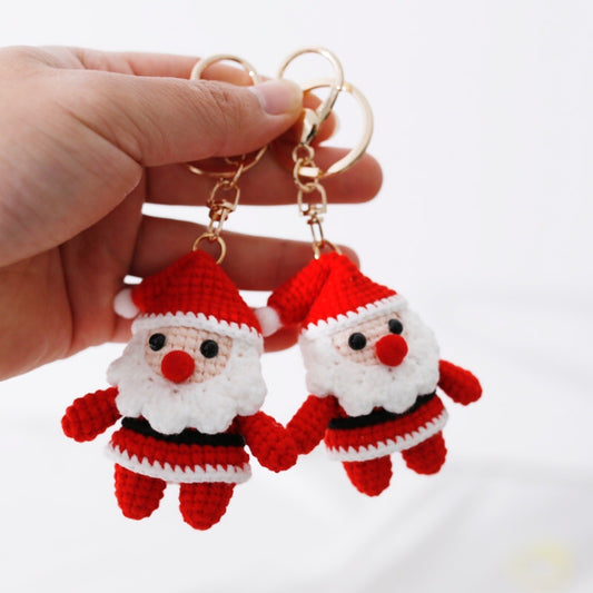 Santa Keychain