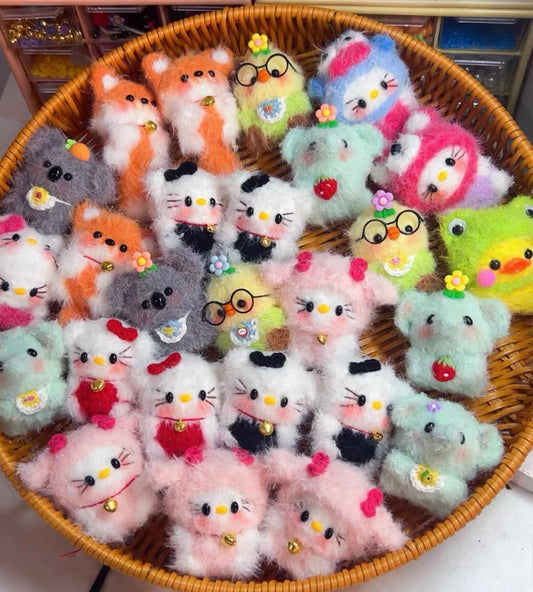 Crochet Animal with Animal Hat