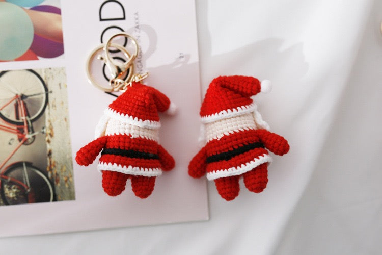 Santa Keychain