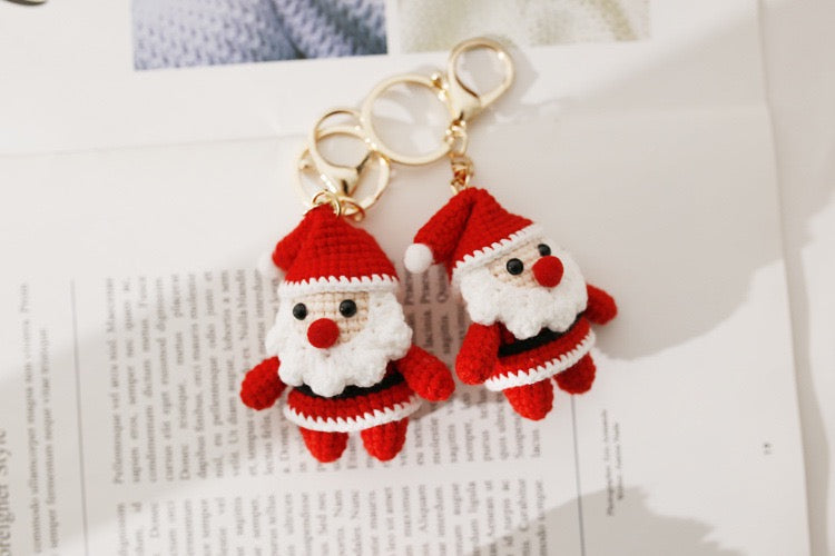 Santa Keychain