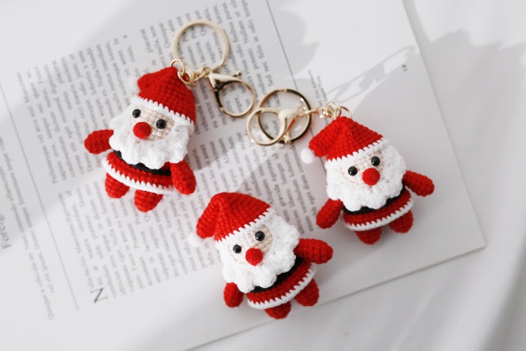 Santa Keychain