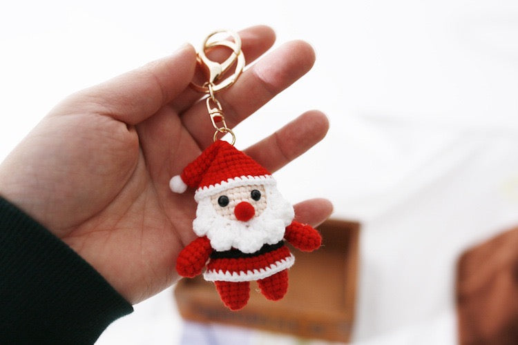 Santa Keychain