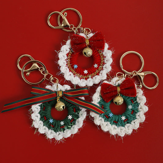 Christmas Wreath Keychain