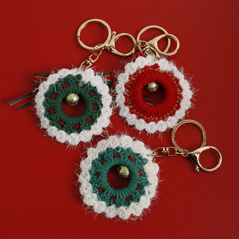 Christmas Wreath Keychain