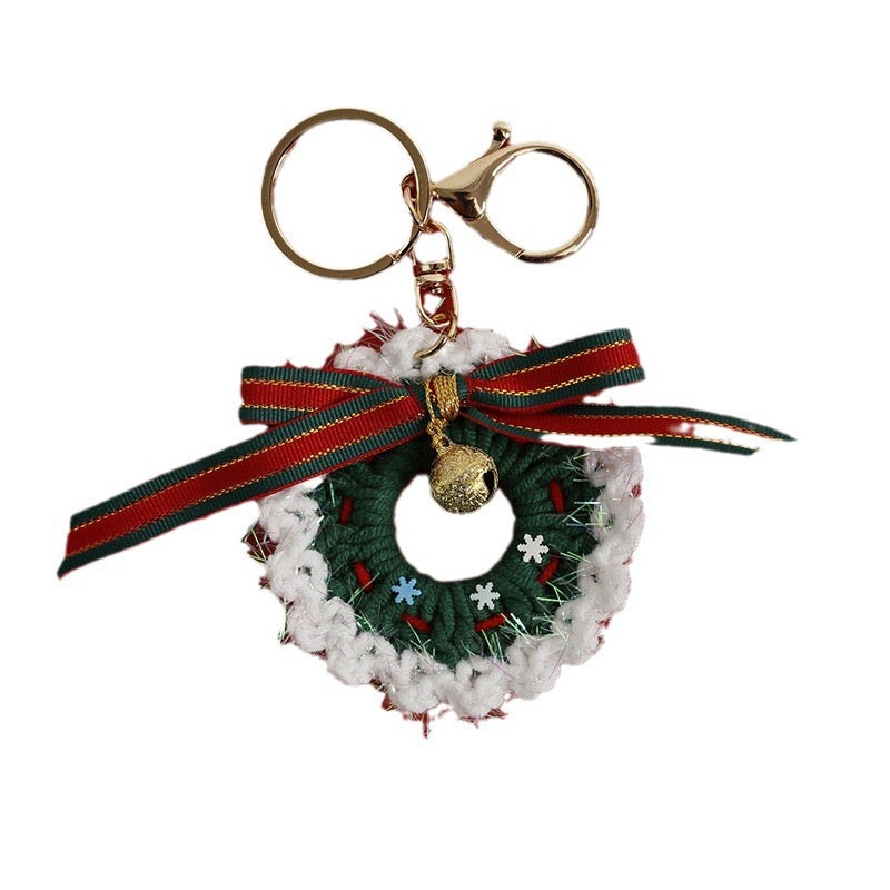 Christmas Wreath Keychain