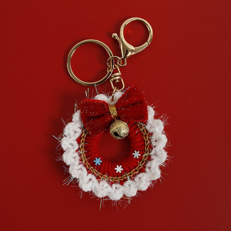 Christmas Wreath Keychain