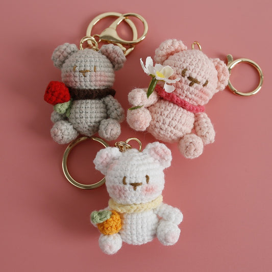 Mini Animal(bear/tiger/bunny) Keychain