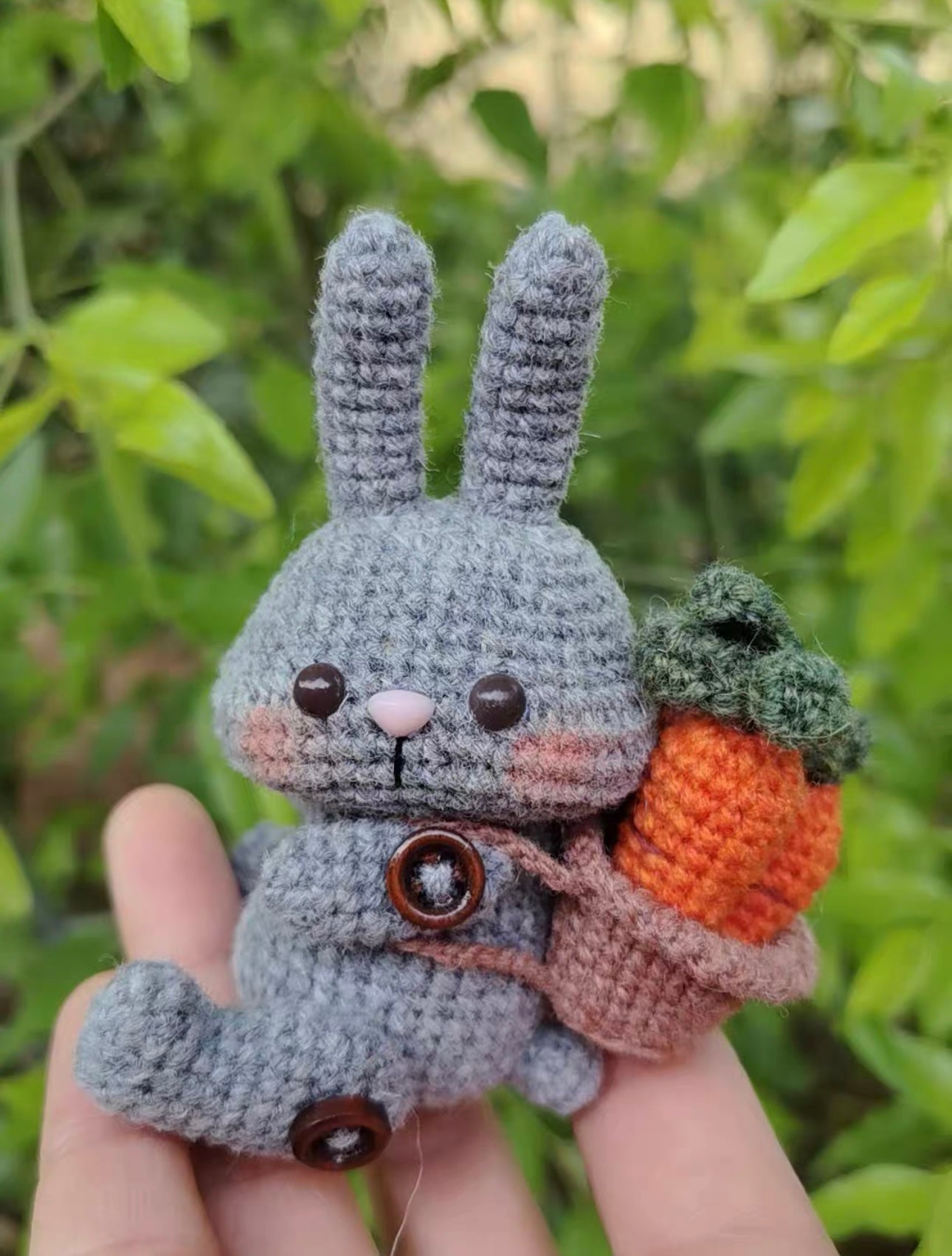 Crochet Tiger/Panda/Pig/Bunny/Elephant/Monkey(Wool)