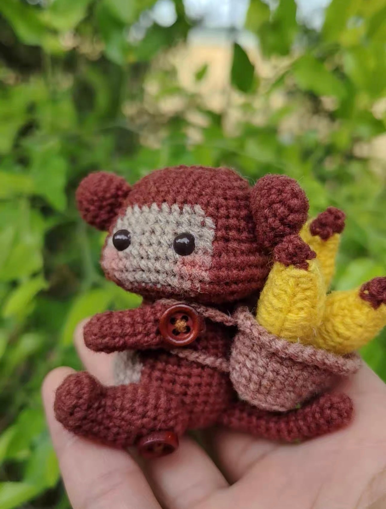Crochet Tiger/Panda/Pig/Bunny/Elephant/Monkey(Wool)
