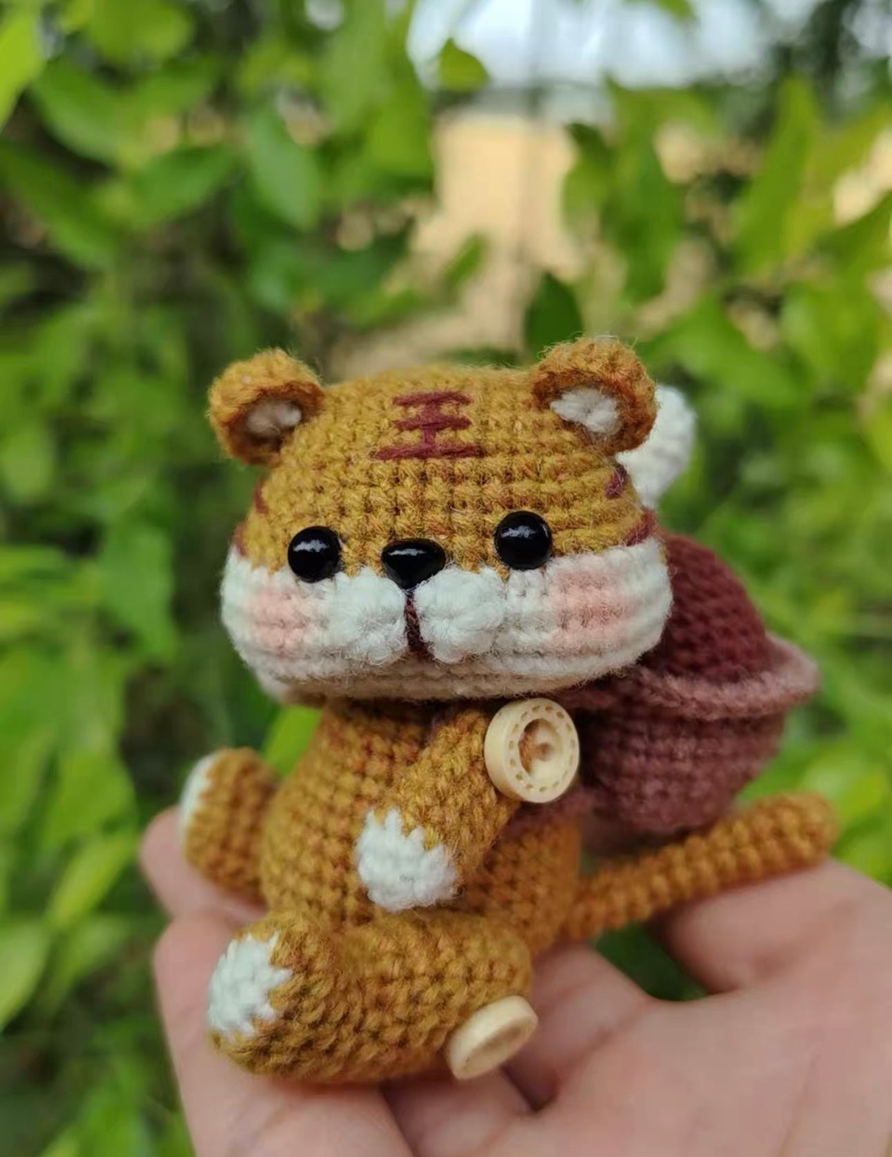 Crochet Tiger/Panda/Pig/Bunny/Elephant/Monkey(Wool)