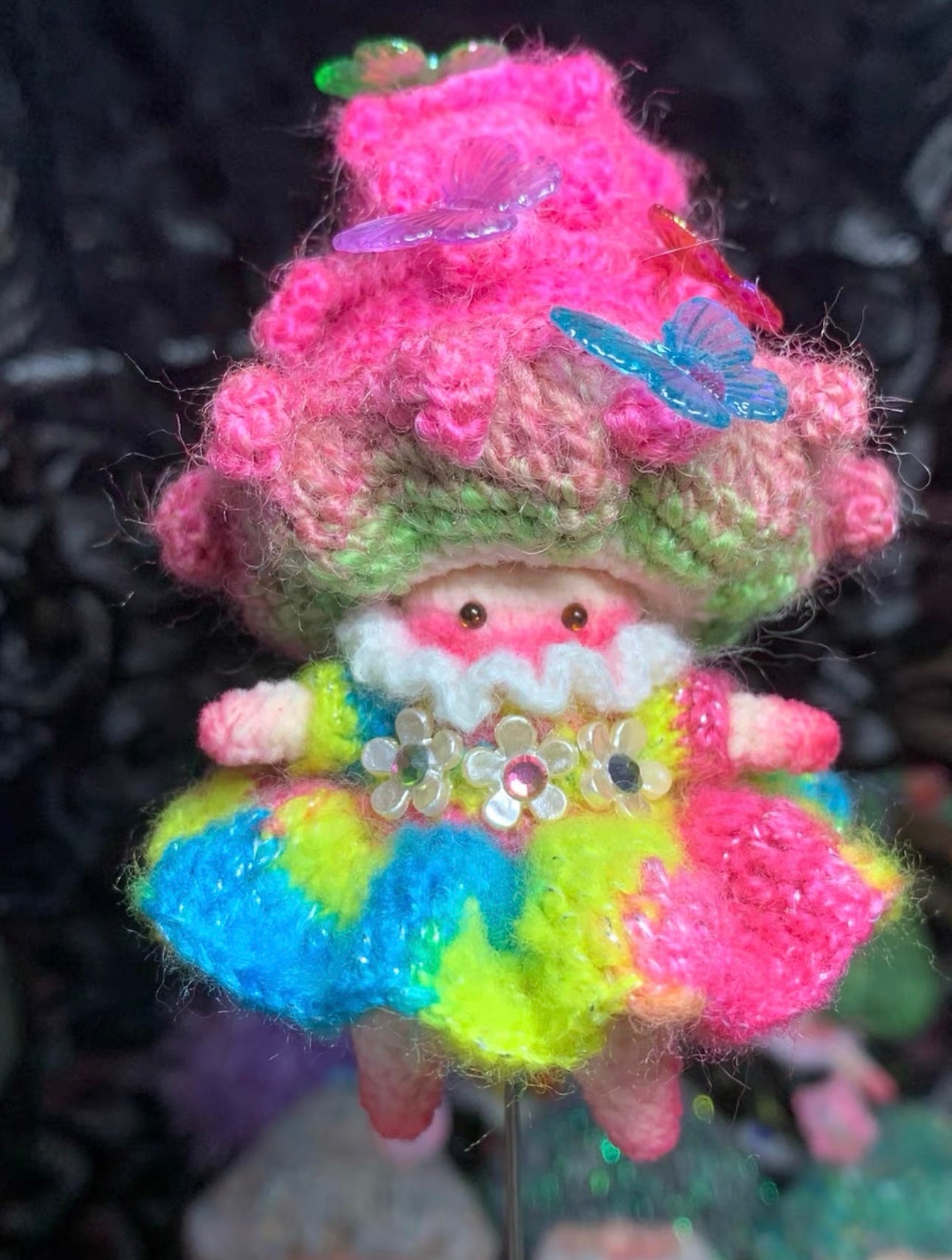 Crochet Mushroom People/Girl with Mushroom Hat