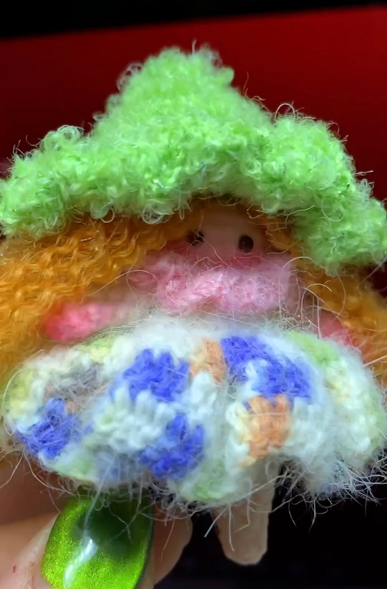 Crochet Mushroom People/Girl with Mushroom Hat