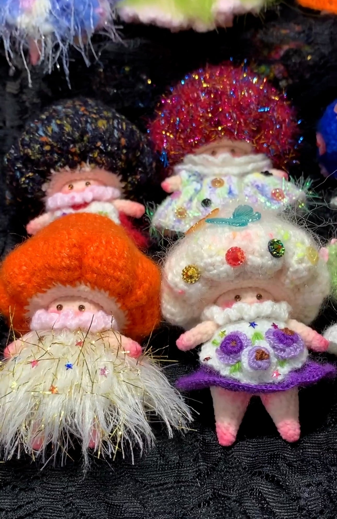 Crochet Mushroom People/Girl with Mushroom Hat