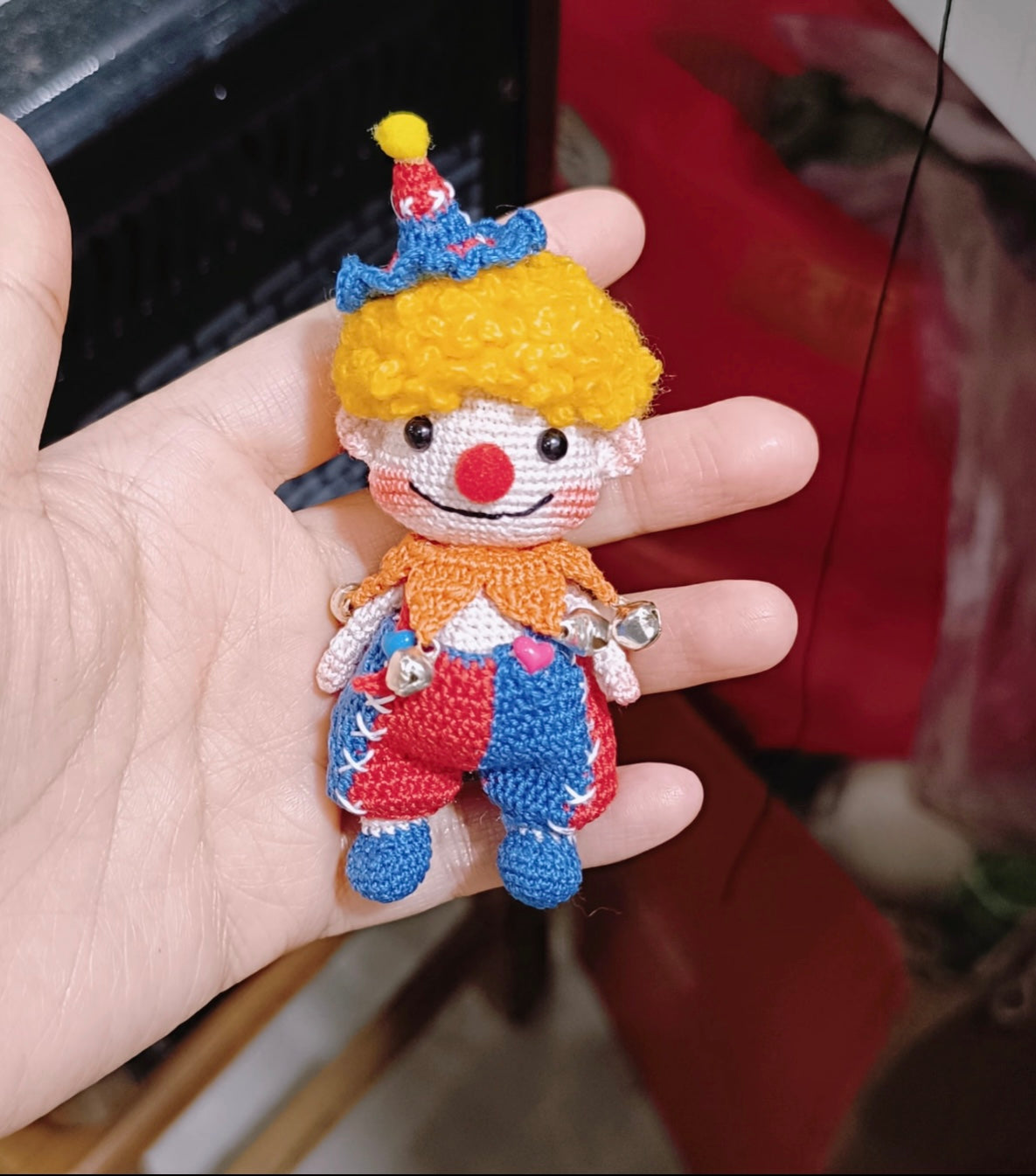 Crochet Clown/Micro Crochet/Lace Cotton