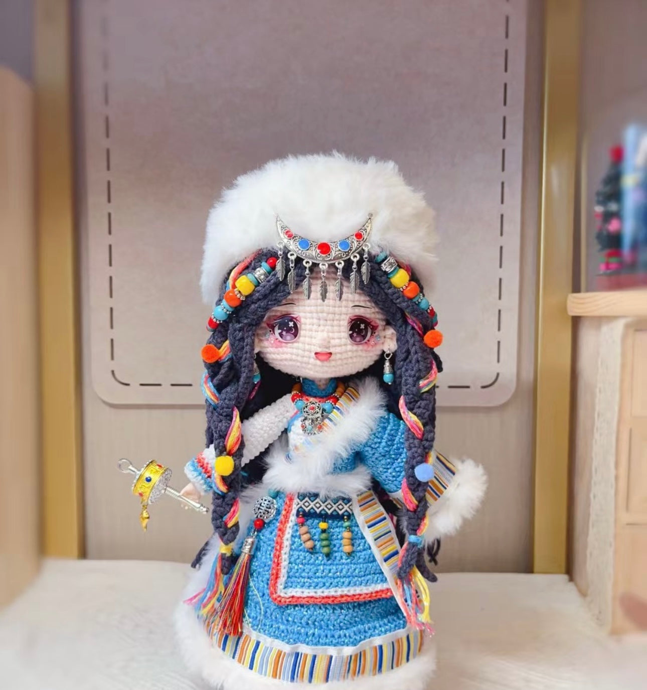Crochet Doll/Zang Girl(30 cm/12 inch)