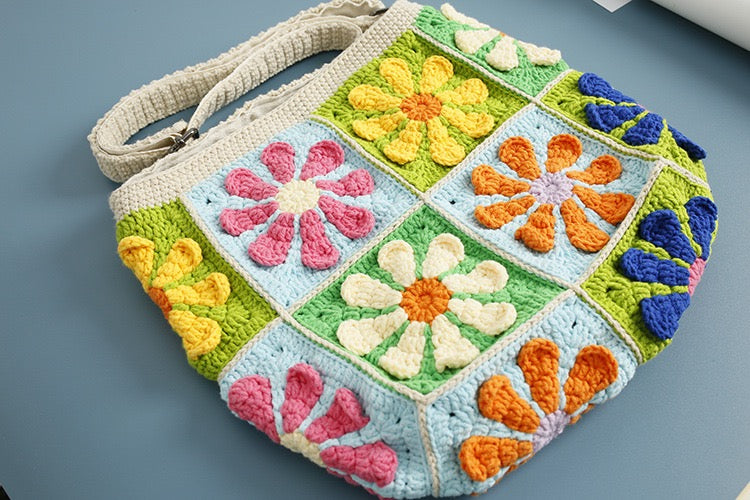 Daisy Flower Crossbody Bag